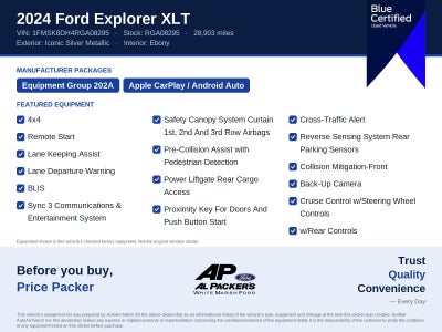 2024 Ford Explorer XLT