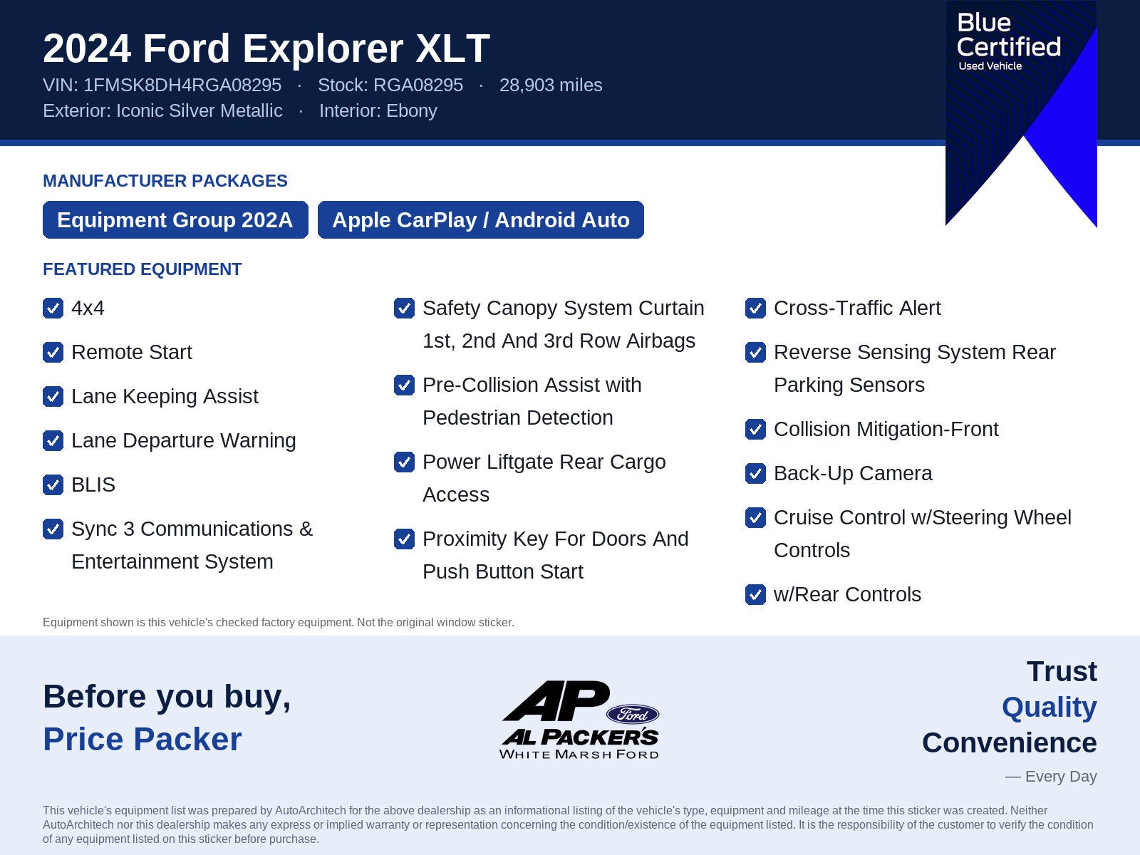 2024 Ford Explorer XLT