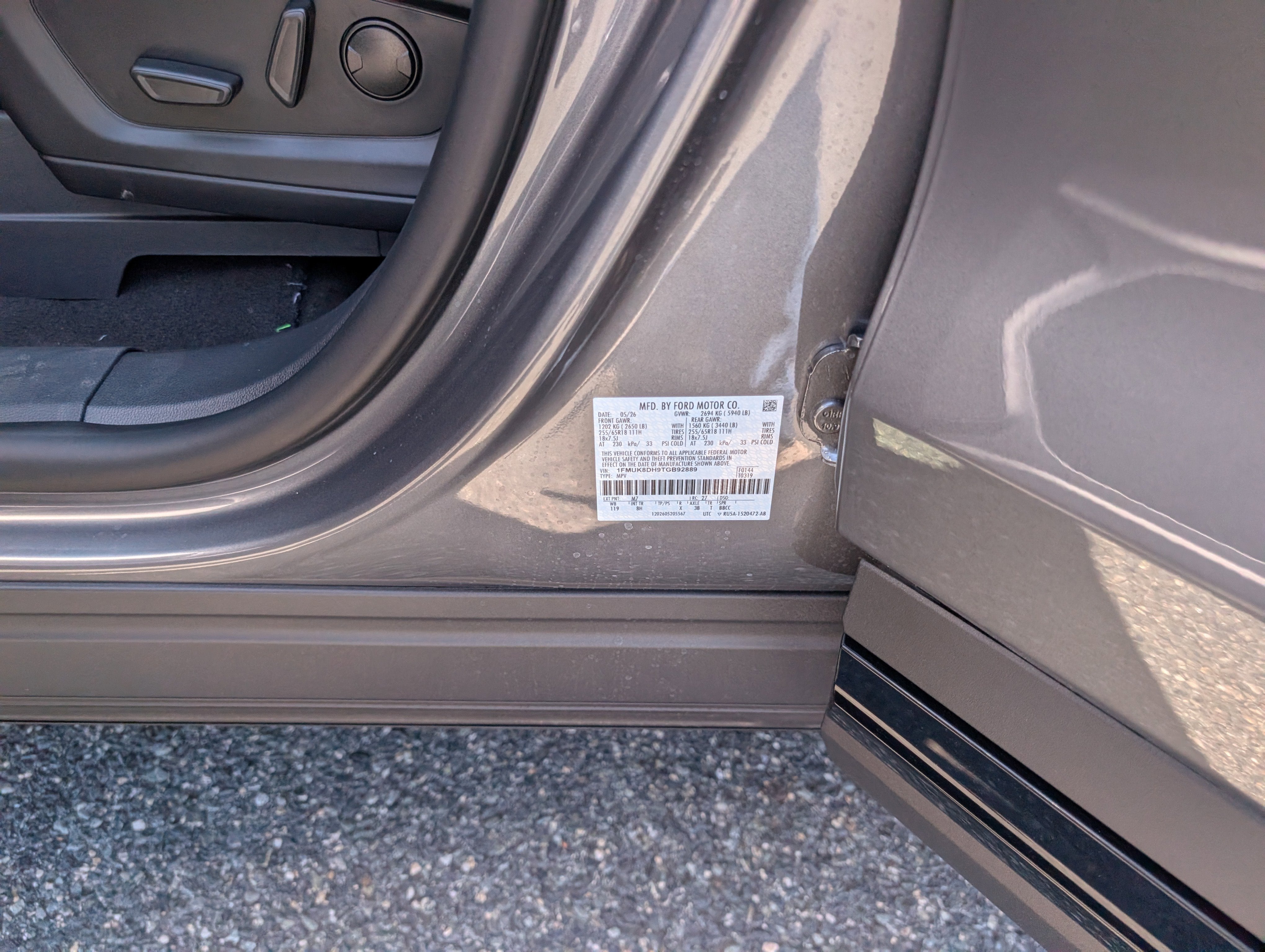 2026 Ford Explorer Active with 200A Pkg