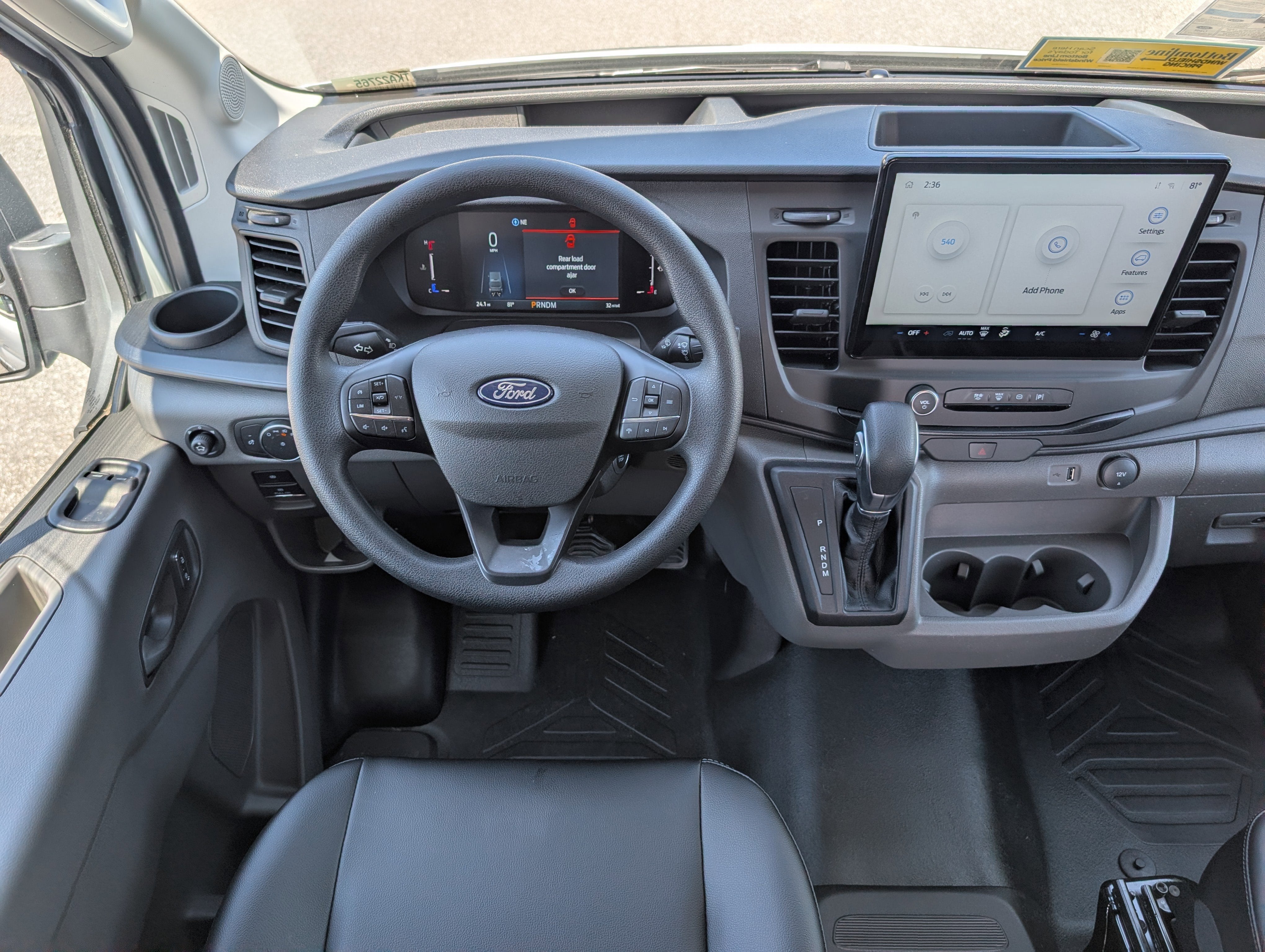 2026 Ford Transit Cargo Van Base