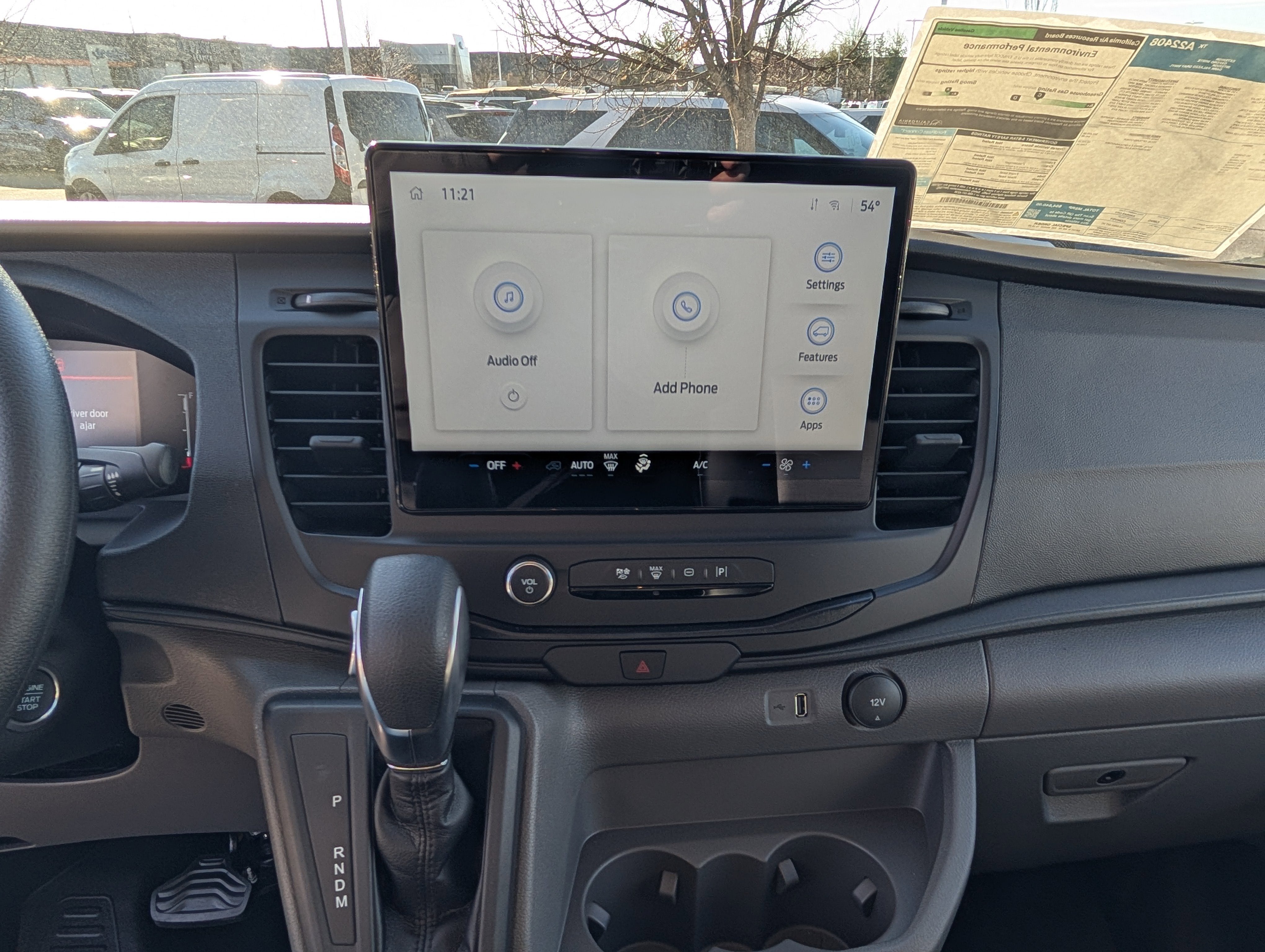 2026 Ford Transit Cargo Van Base