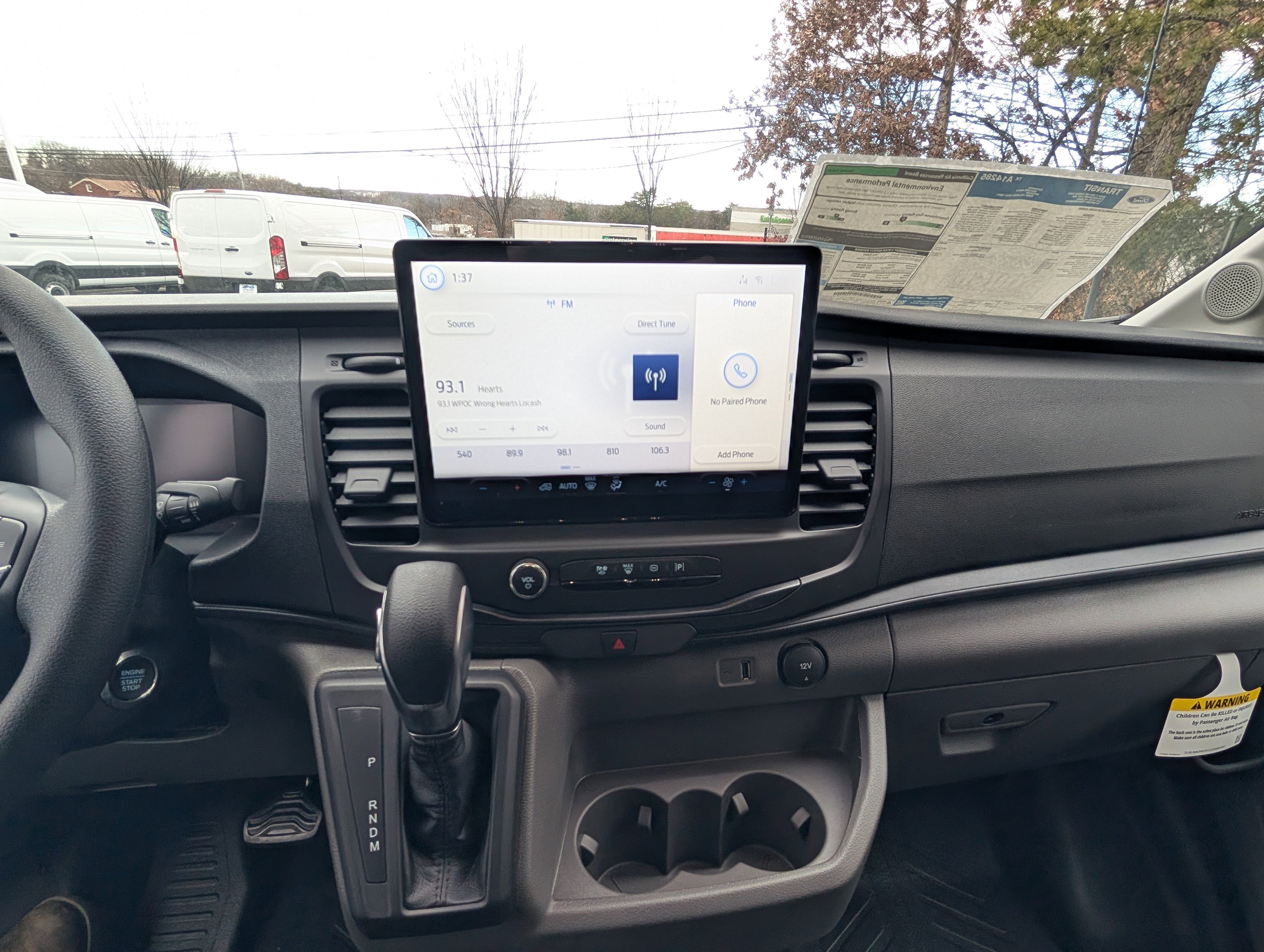 2026 Ford Transit Cargo Van Base