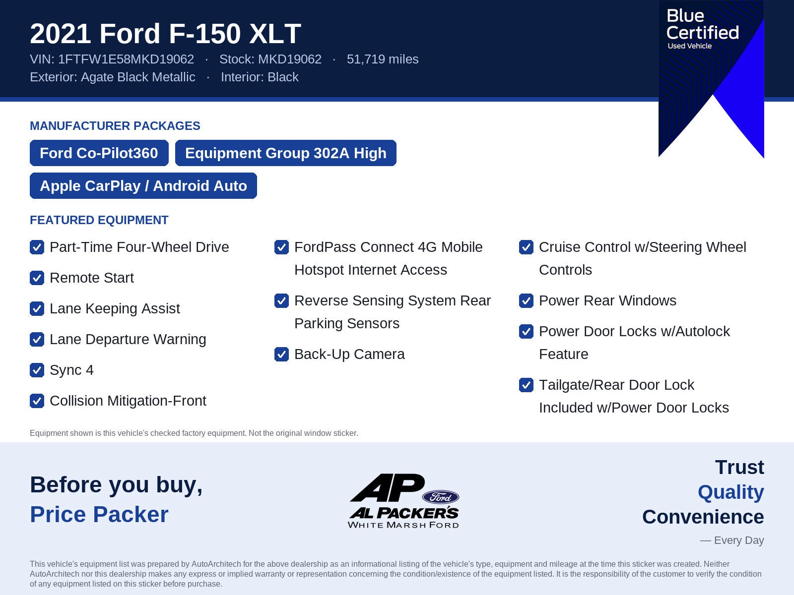 2021 Ford F-150 XLT