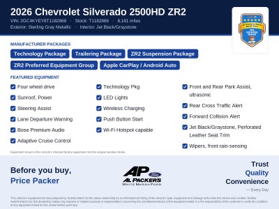 2026 Chevrolet Silverado 2500HD ZR2