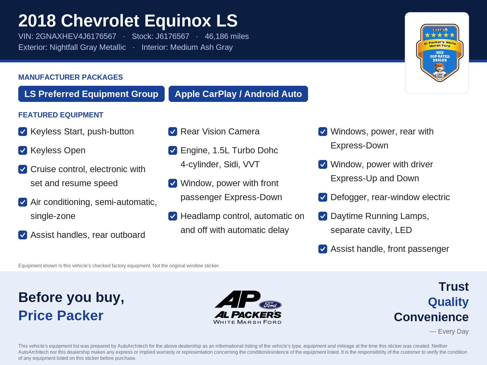 2018 Chevrolet Equinox LS