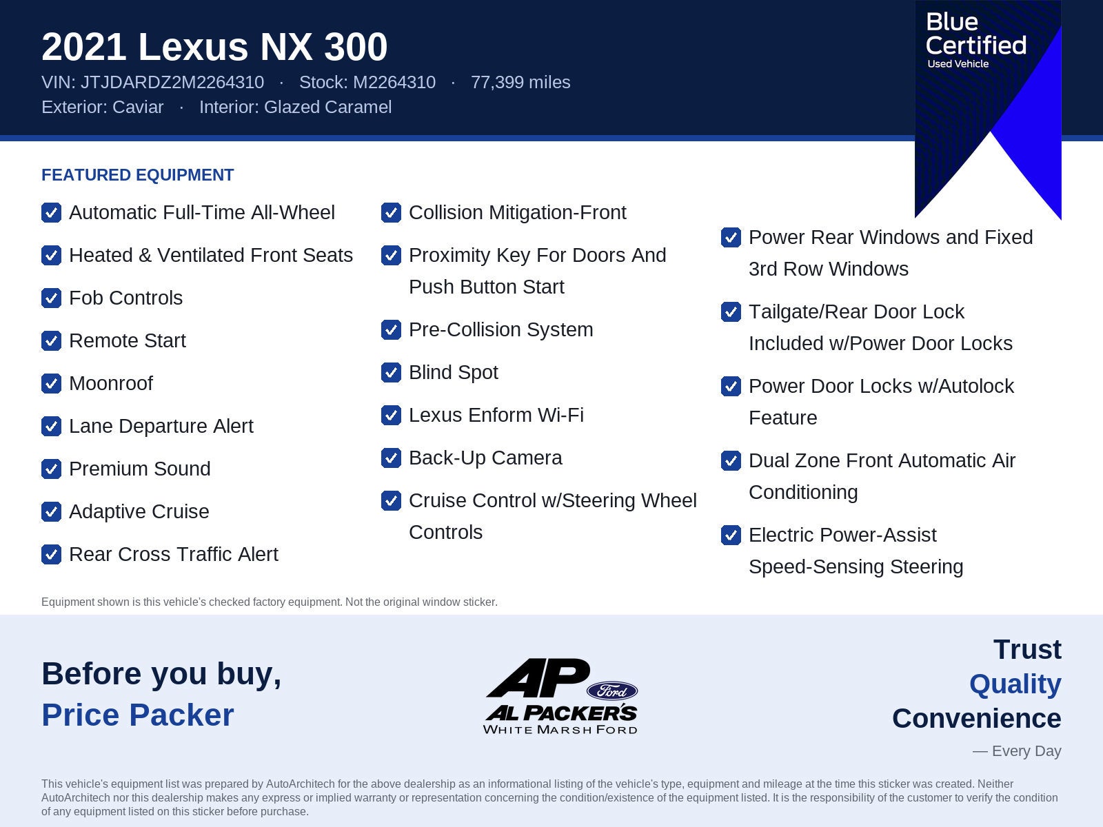 2021 Lexus NX 300