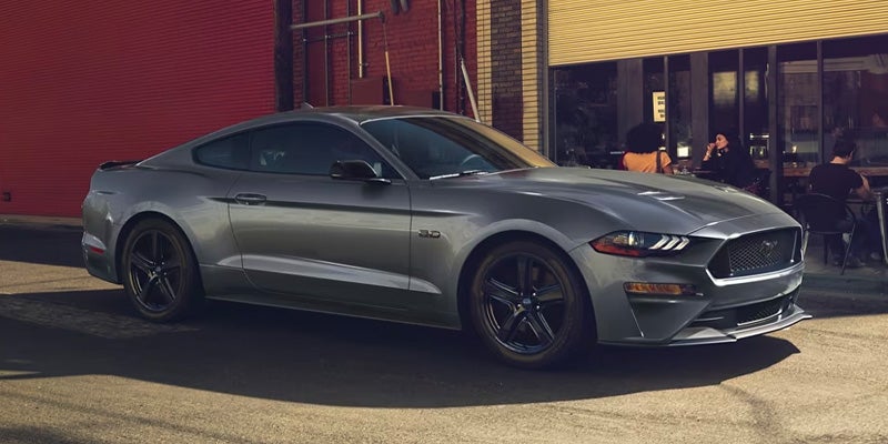 Photo of a parked 2024 Ford Mustang