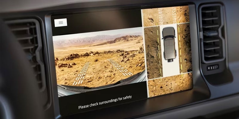 Photo of a 2024 Ford Bronco safety surroundings system