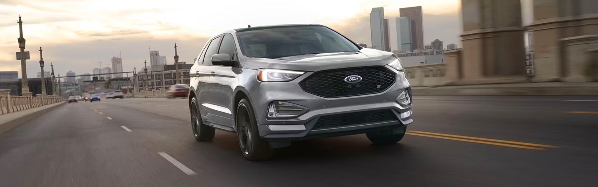 Photo of a 2024 Ford Edge driving on the road