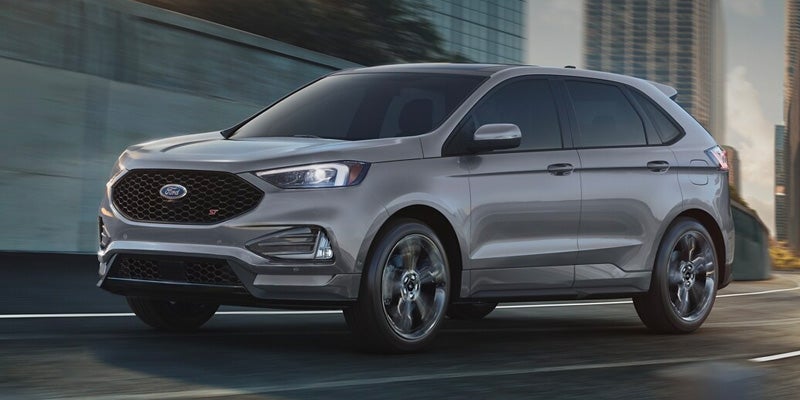 Photo of a 2024 Ford Edge driving on the road