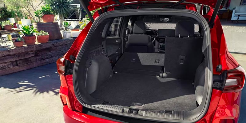 Photo of a 2024 Ford Escape with the trunk open