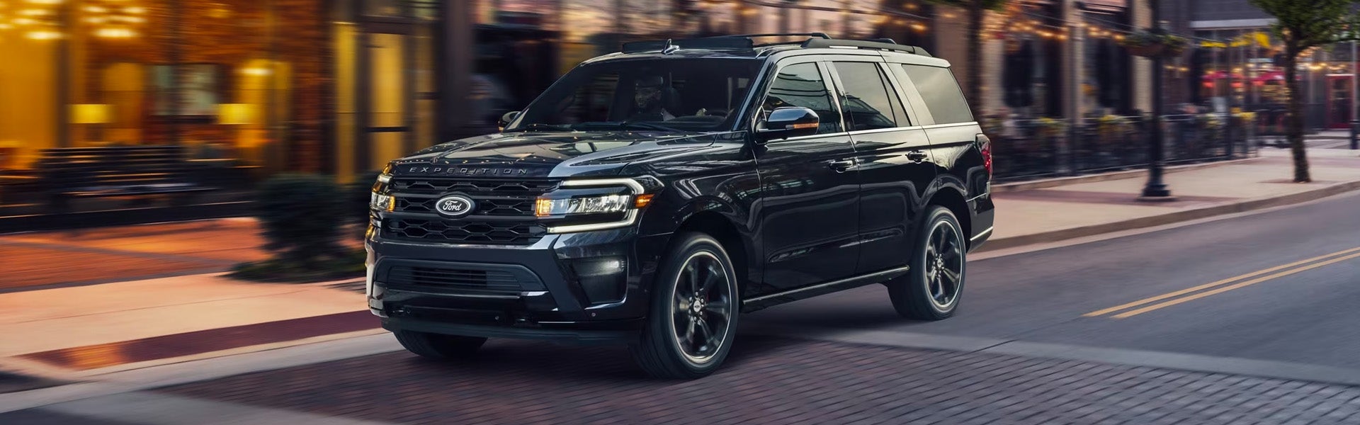 Photo of a 2024 Ford Expedition driving on the road