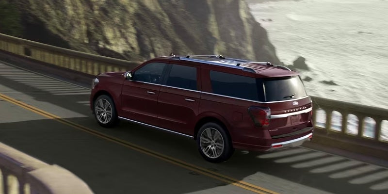 Photo of a 2024 Ford Expedition driving on the road