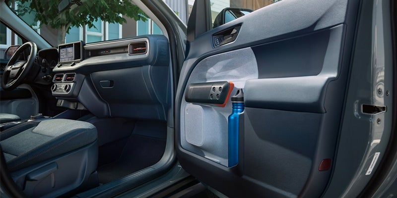Photo of a 2024 Ford Maverick with the door open